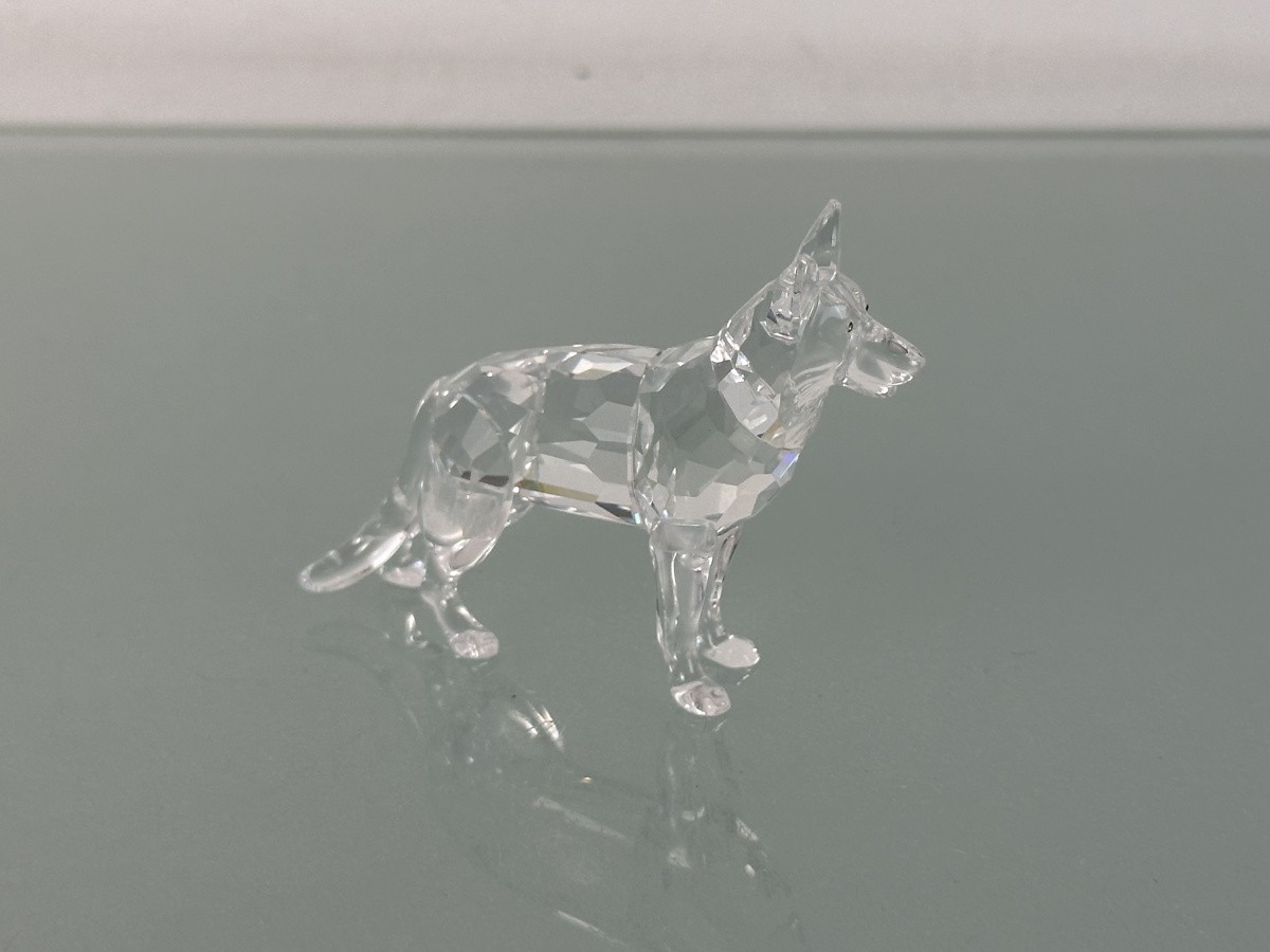 Swarovski Figurine 235484 German Shepherd 8cm. – Excellent Condition