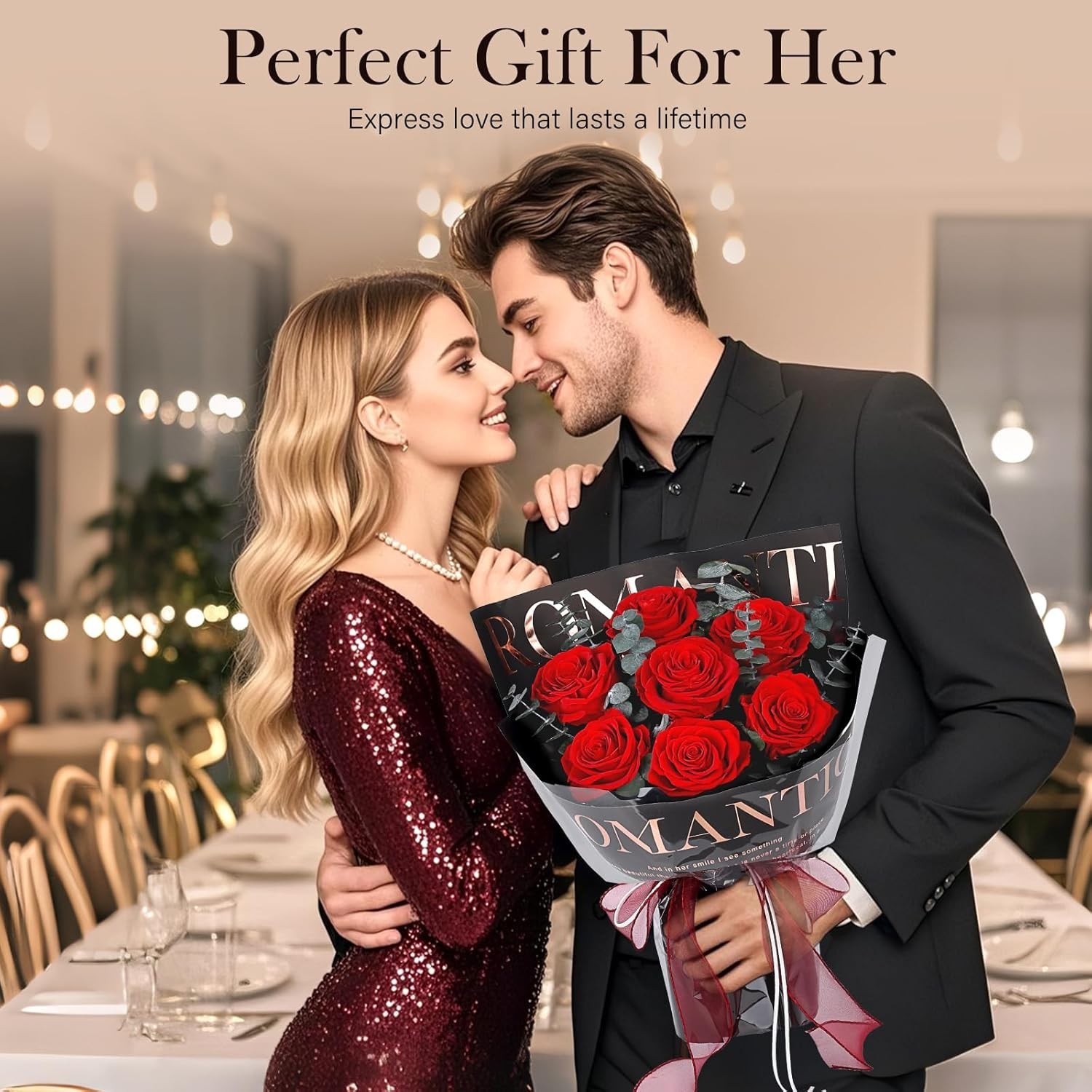 Flowers for Delivery Preserved Fresh Flower Bouquet Mothers Day Roses Gifts for