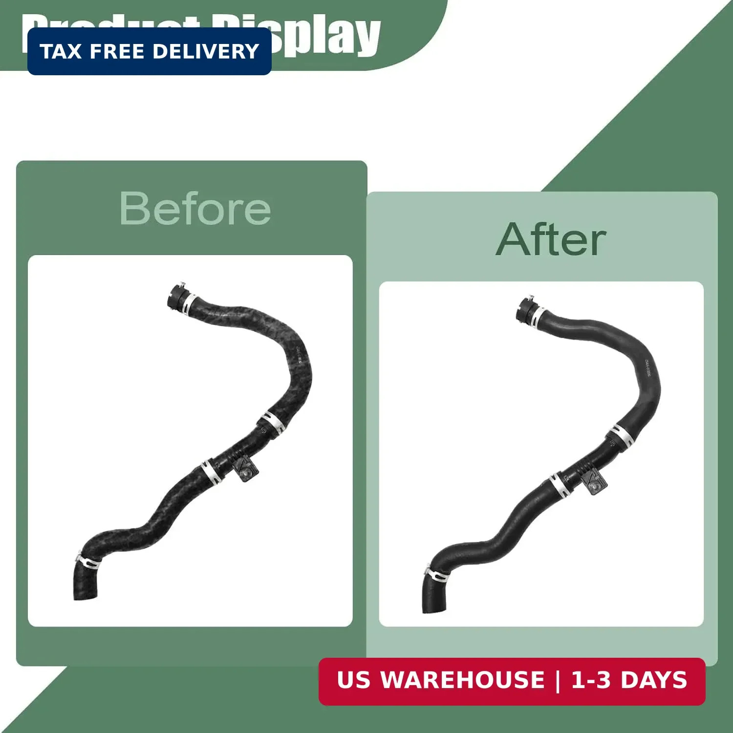 Upper Radiator Hose Assembly 25414-D3500, Fit for Hyundai Tucson SE Value Editio