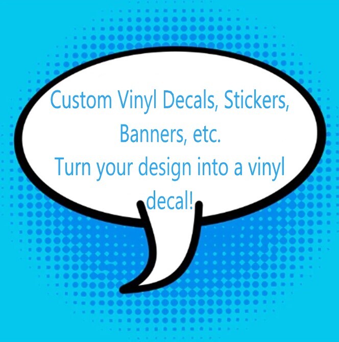 ~*~ CUSTOM ORDER Vinyl Decals Stickers ”MESSAGE ME 1st to discuss” SIGNS