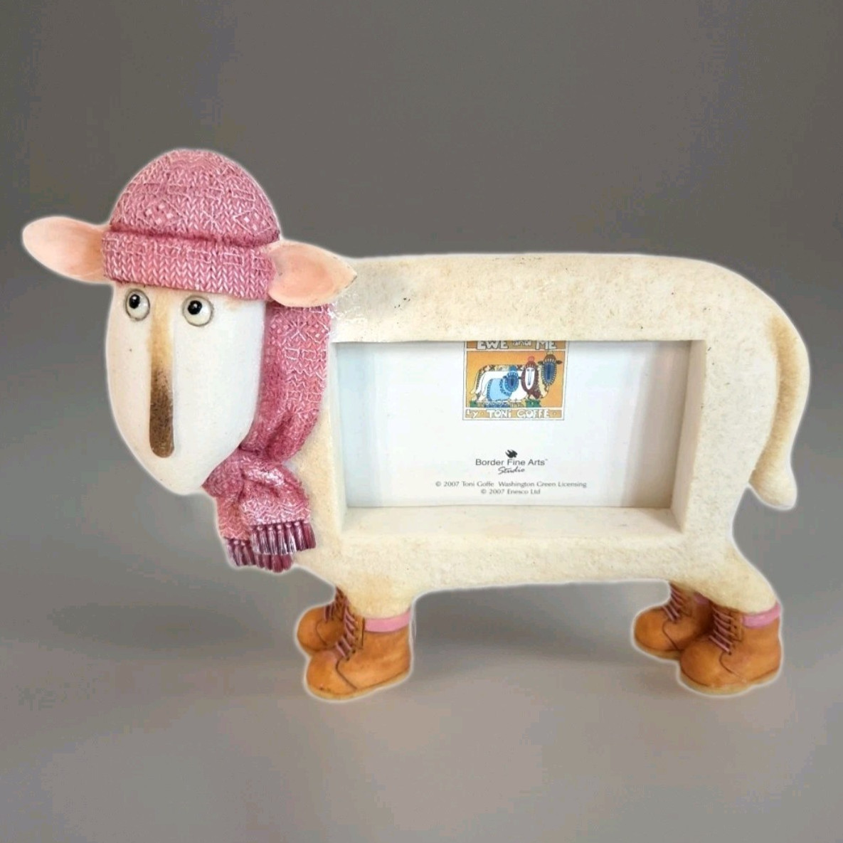 Border Fine Arts Ewe & Me A8045 Lucy Sheep Photo Frame by Toni Goffe Enesco 2007