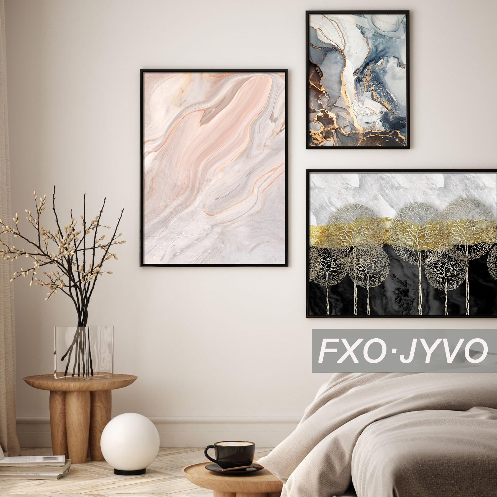 Fxojyvo 9×13 Picture Frame, Black Frame for 9 x 13 Inch Picture Poster Photo,…