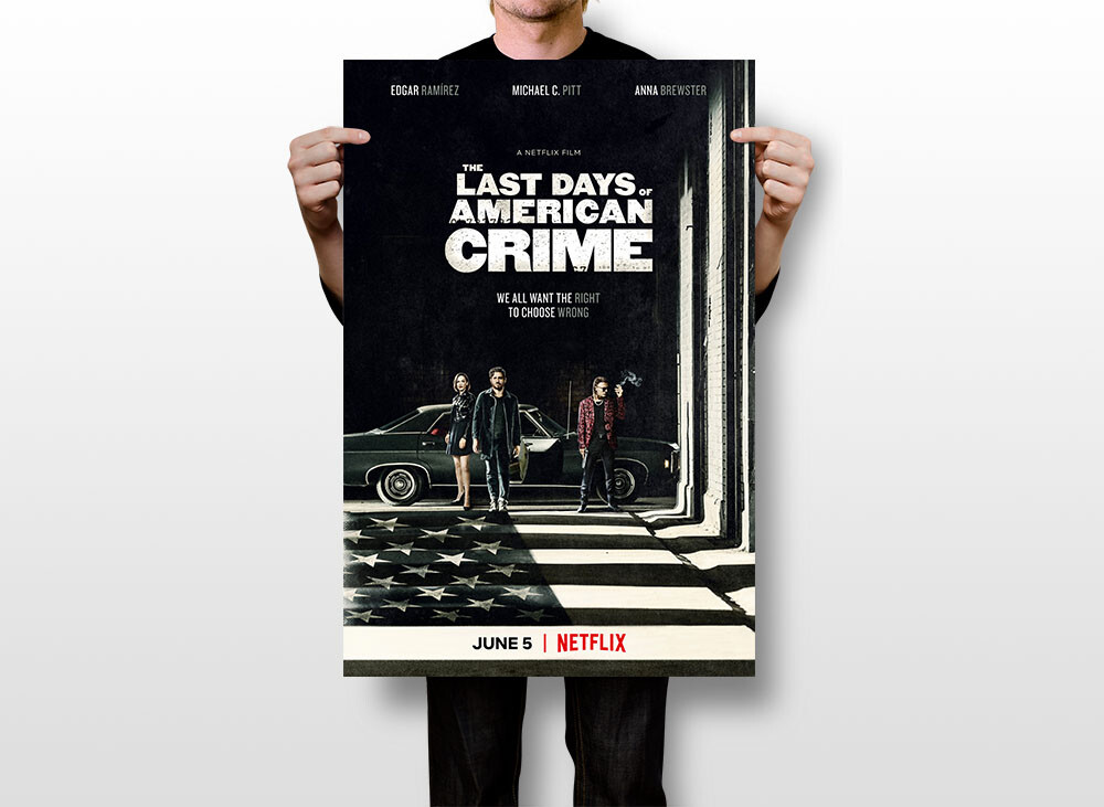 The Last Days Of American Crime Movie 2020 Wall Art Home Decor – POSTER 20×30