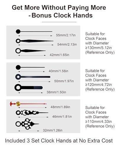 Thick Shaft (3 Set) 6mm/0.24in Thread Length, 13mm/0.51in Overall Shaft Length