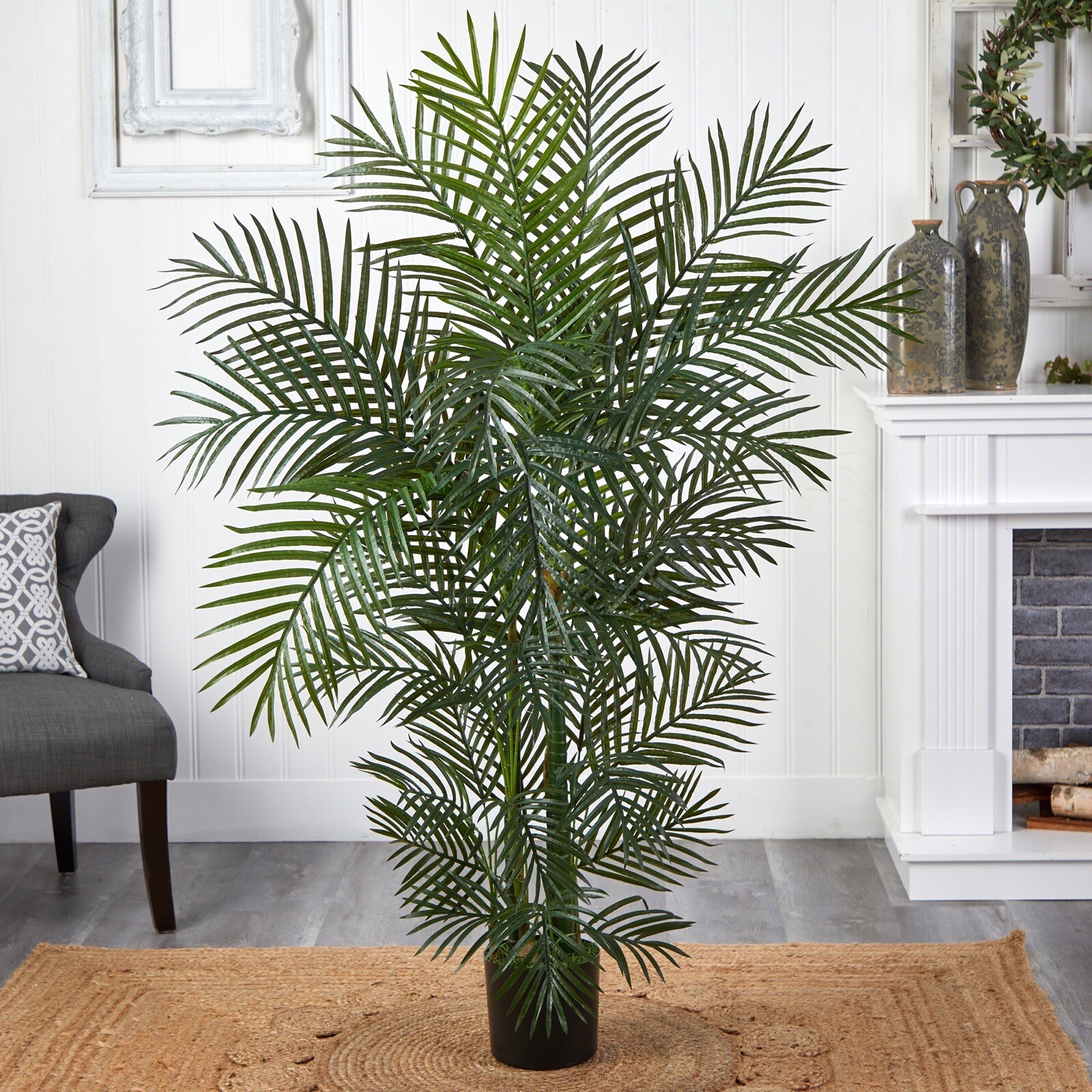 5’ Areca Artificial Palm Tree Home Decor UV (Indoor/Outdoor). Retail $219
