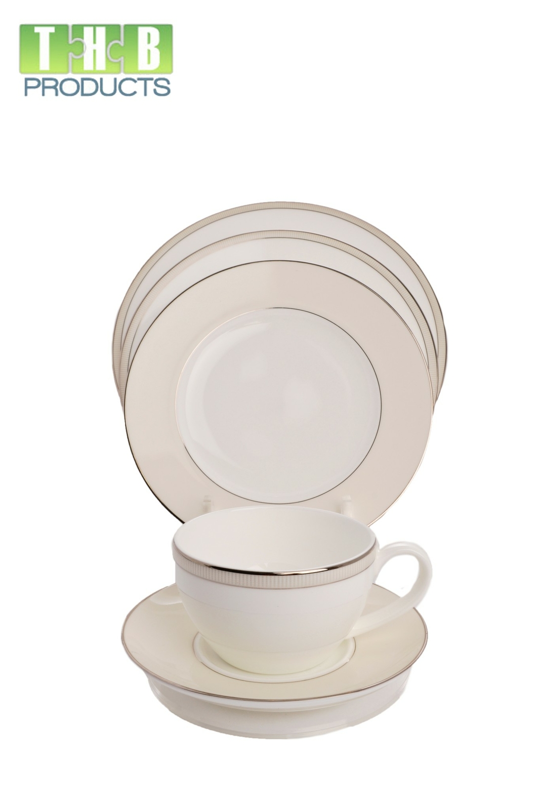 Dinnerware Display Stand Holder Easel for China 5 Piece Place Setting – #17711