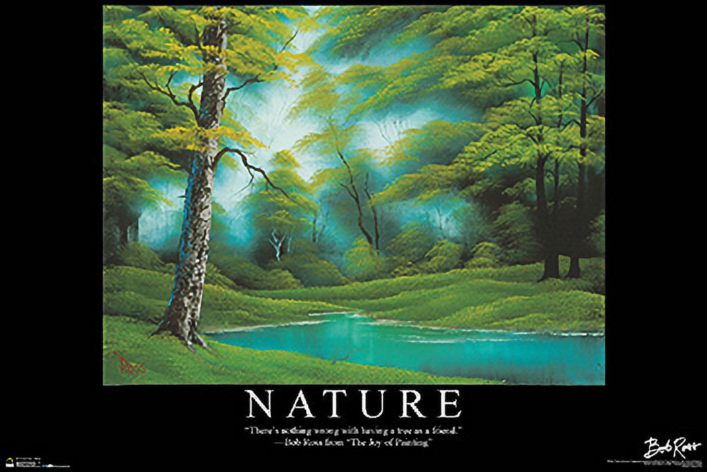 Nature – Bob Ross Poster 36in x 24in