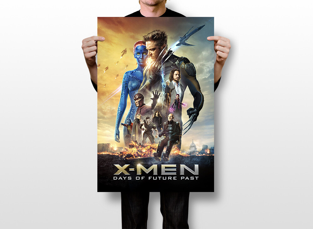 X-Men Days Of Future Past (2014) Movie Art Wall Indoor Room – POSTER 20×30