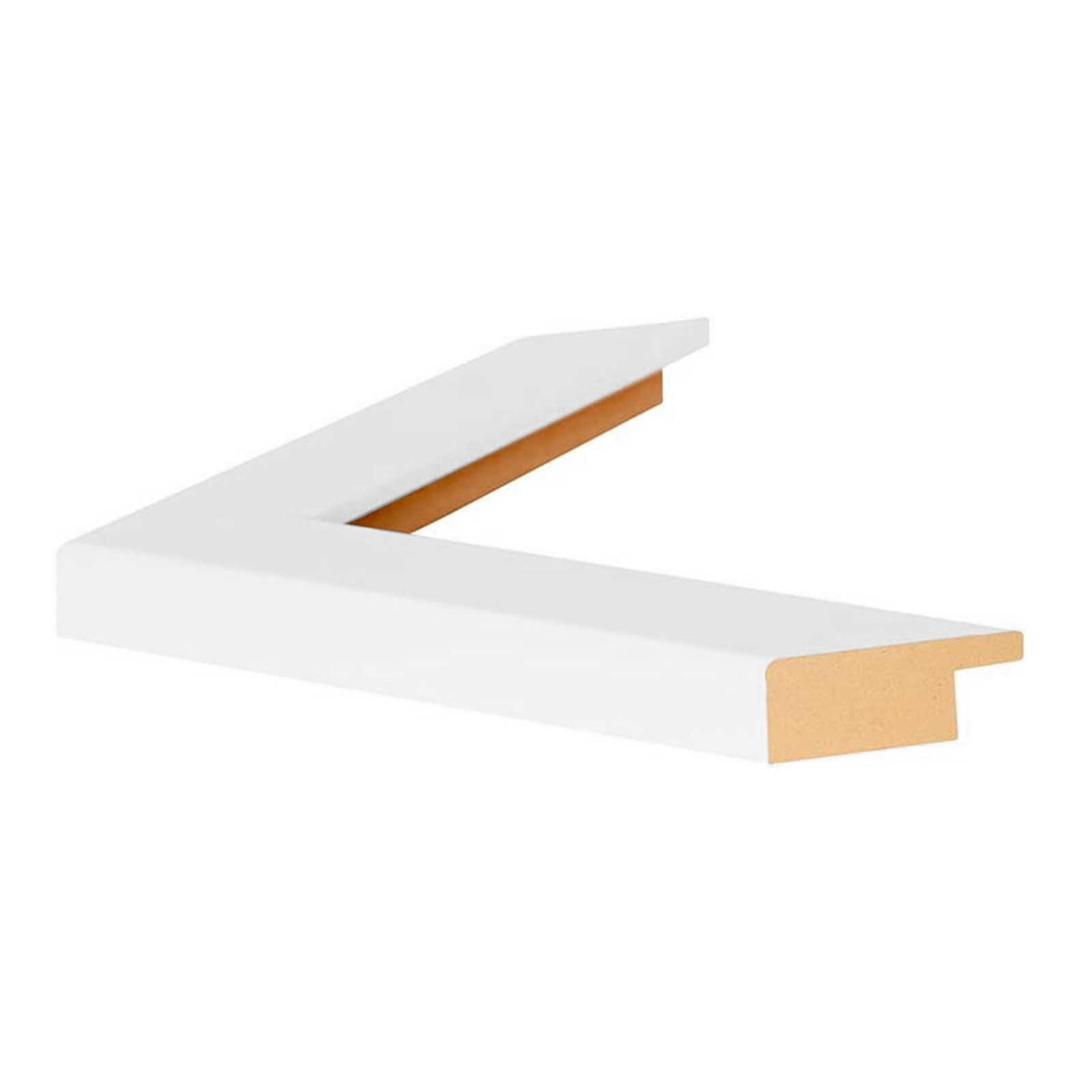 Walls That Speak White Picture Frame for Puzzles, Posters, Photos, or Artwork