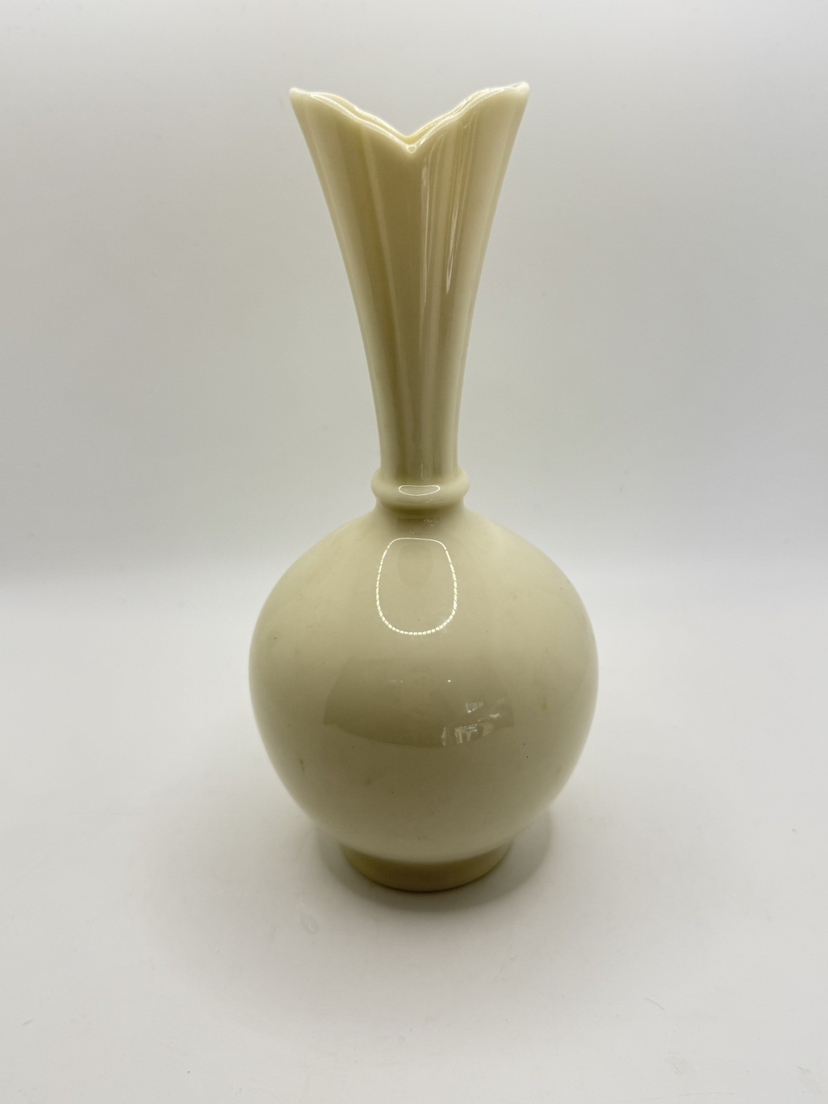 Lenox High Bulbous Bud Vase For All Occasions Cream Bone