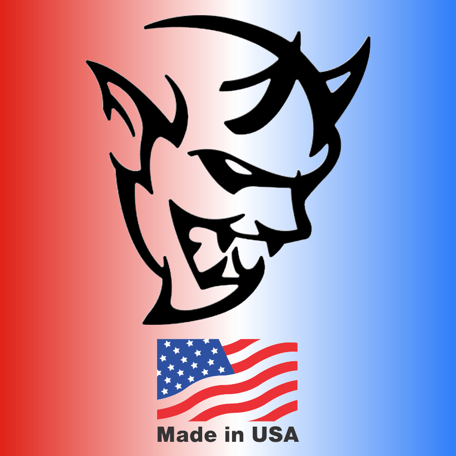 Demon Decal – Many colors available – Free Shipping