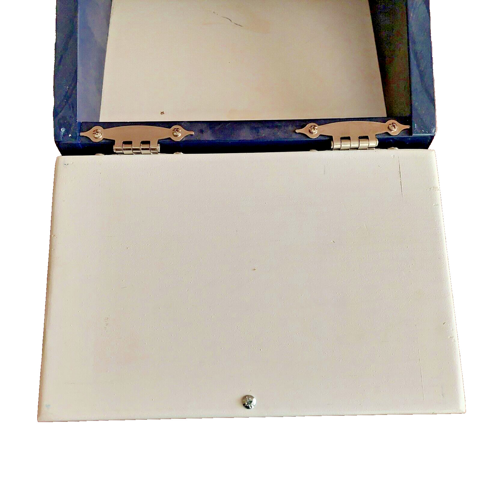 U.S. Mail Wooden Mail Holder With Opening Hutch Door ”Custom Made” USA Colors