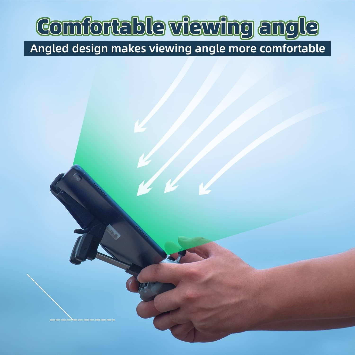 Tablet Holder Mount for DJI Neo, Mini 4K, Mini 4 Pro, Mini 3/3 Pro, Mini 2 SE, A