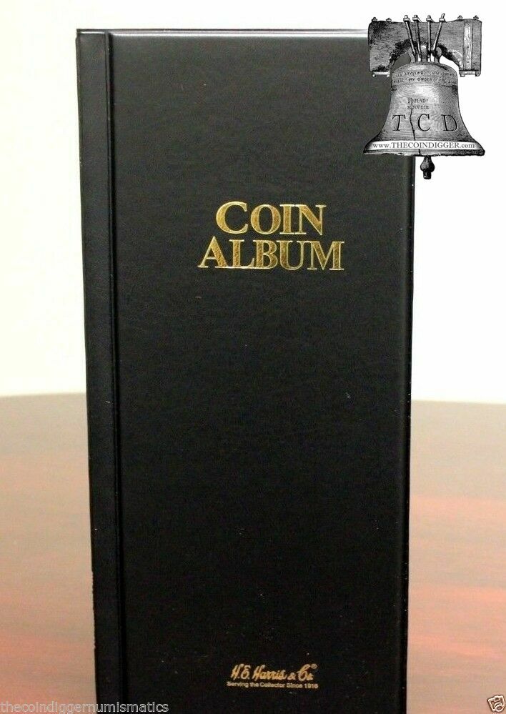 Whitman Coin Holder 2×2 Album 12 24 60 80 Pocket Wallet Storage Book of CHOICE
