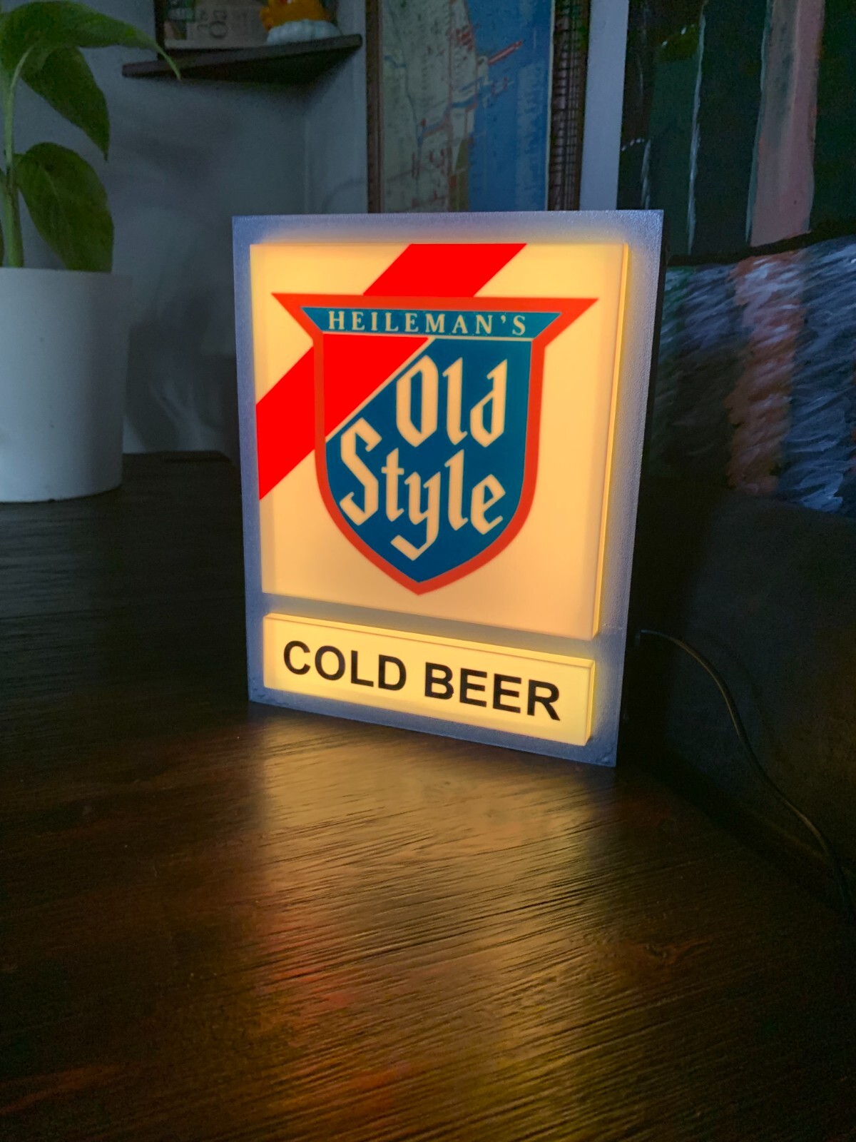 Chicago Tavern Sign Replica Old Style Cold Beer