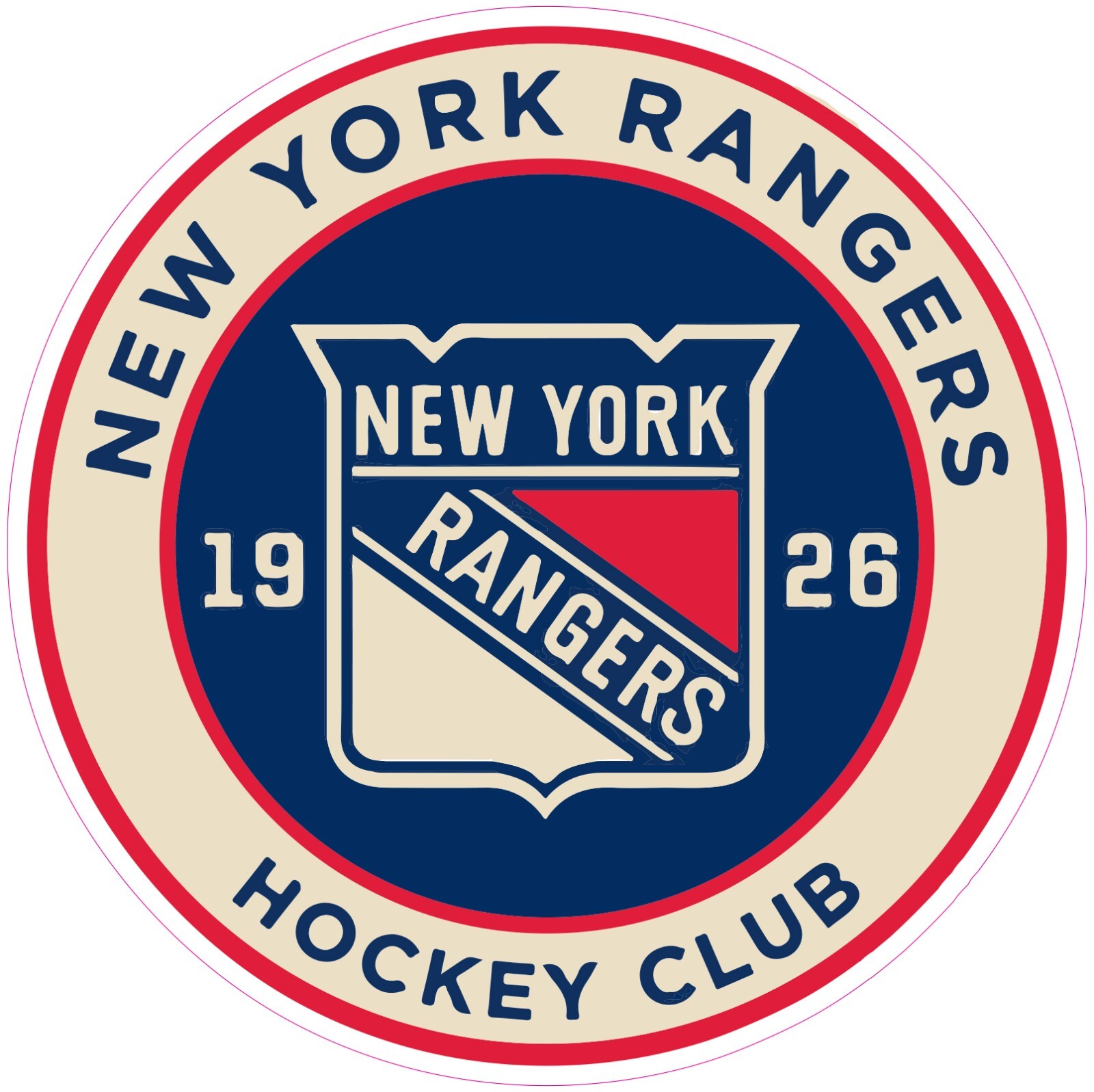 New York Rangers Hockey Vinyl Decal Sticker Car Truck Bumper Laptop Tumbler Mug