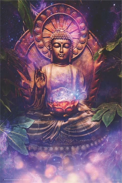 Tranquil Buddha Poster 24in x 36in