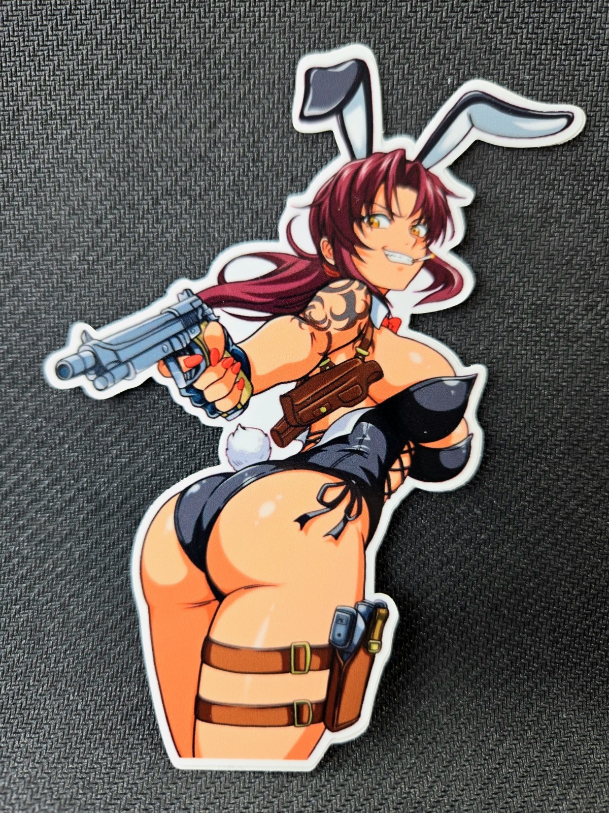 5″ Vinyl Weatherproof Waifu Vinyl Sticker Bunny Revy