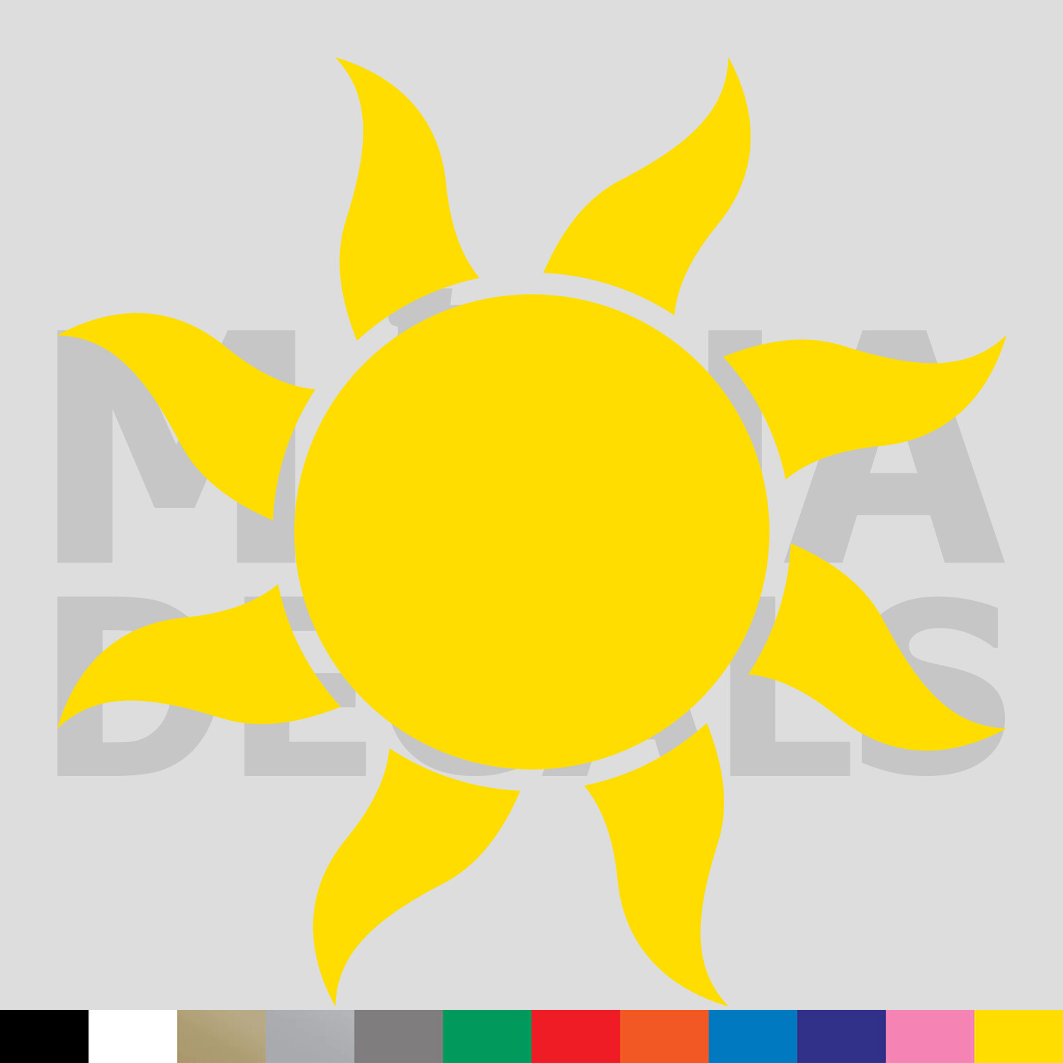Sun Vinyl Die Cut Decal Sticker – Hot Summer Beach Star