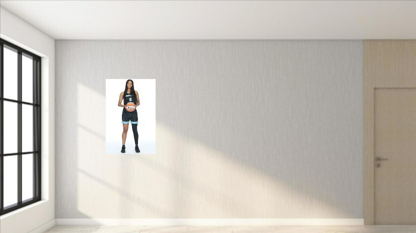 ANGEL REESE WNBA Basketball Wall Vinyl Decal Poster Removable Adhesive Backing