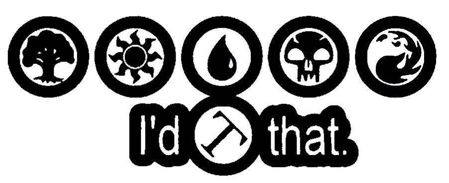 Vinyl Decal Sticker Car Truck Window – MTG Magic The Gathering I’d Tap That Mana