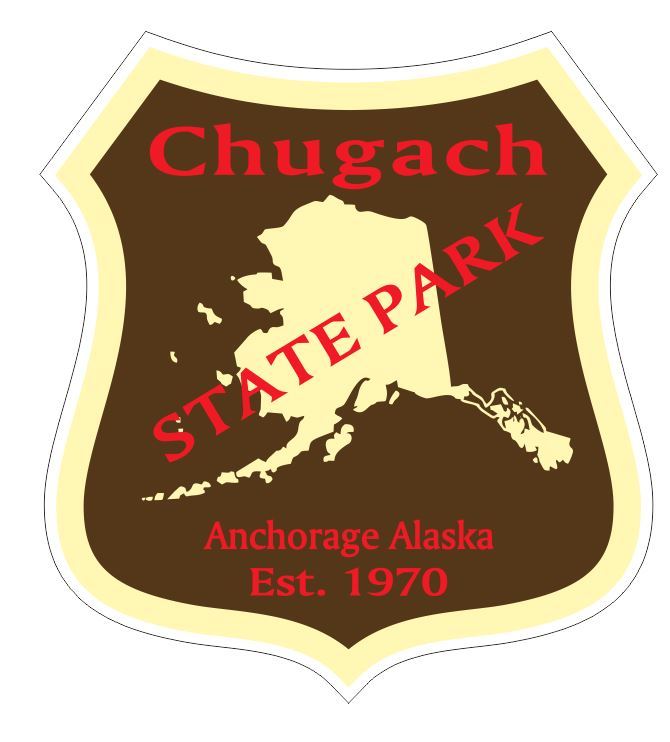 Chugach State Park Sticker R4876 Alaska YOU CHOOSE SIZE