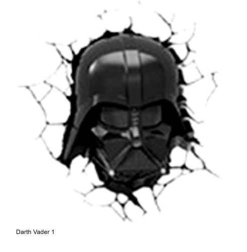 LARGE-SIZED CAR DECALS – STAR WARS – 6 CHOICES