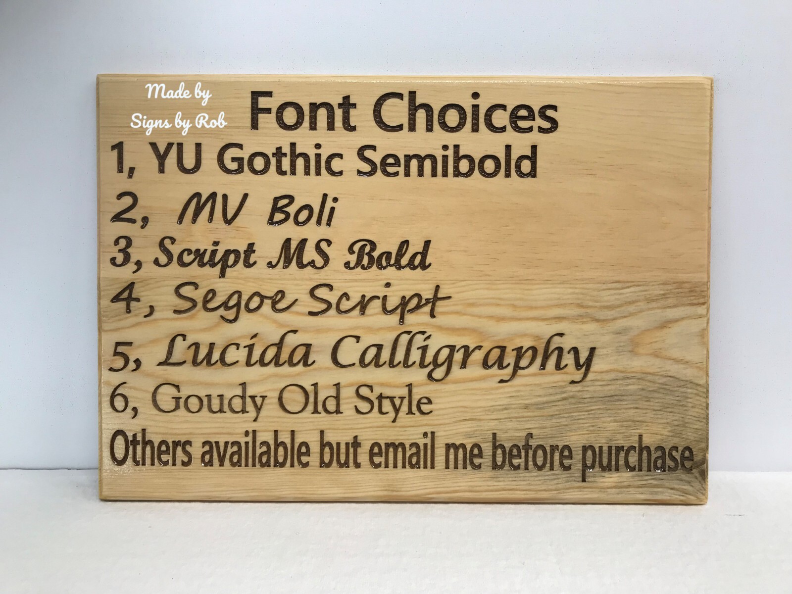 11″ x 16″ custom made Cedar wood sign using ” TEXT OF YOUR CHOICE” Great gift.