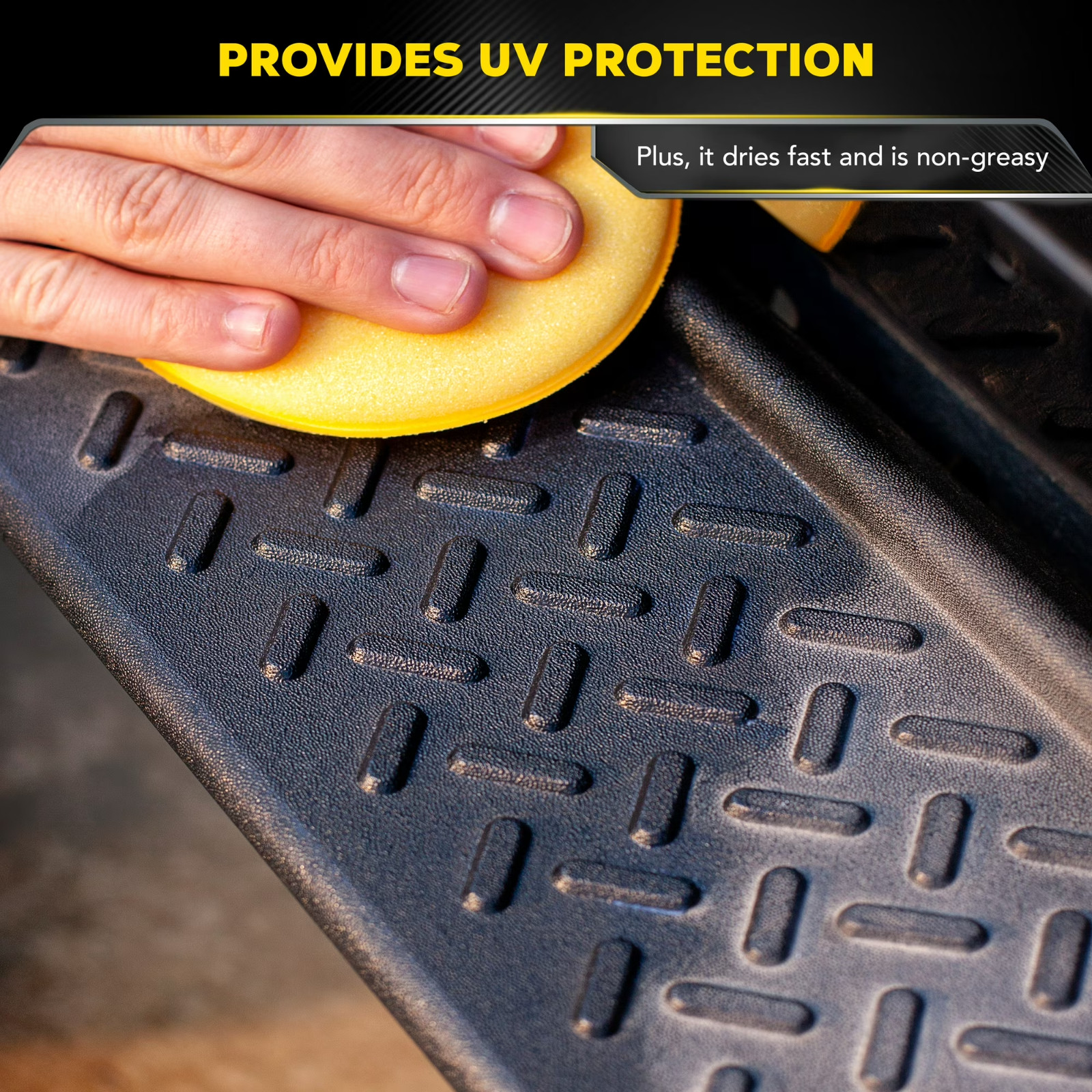 Meguiar’s Ultimate Black Plastic Restorer, Durable Car Restorer for 12 oz.