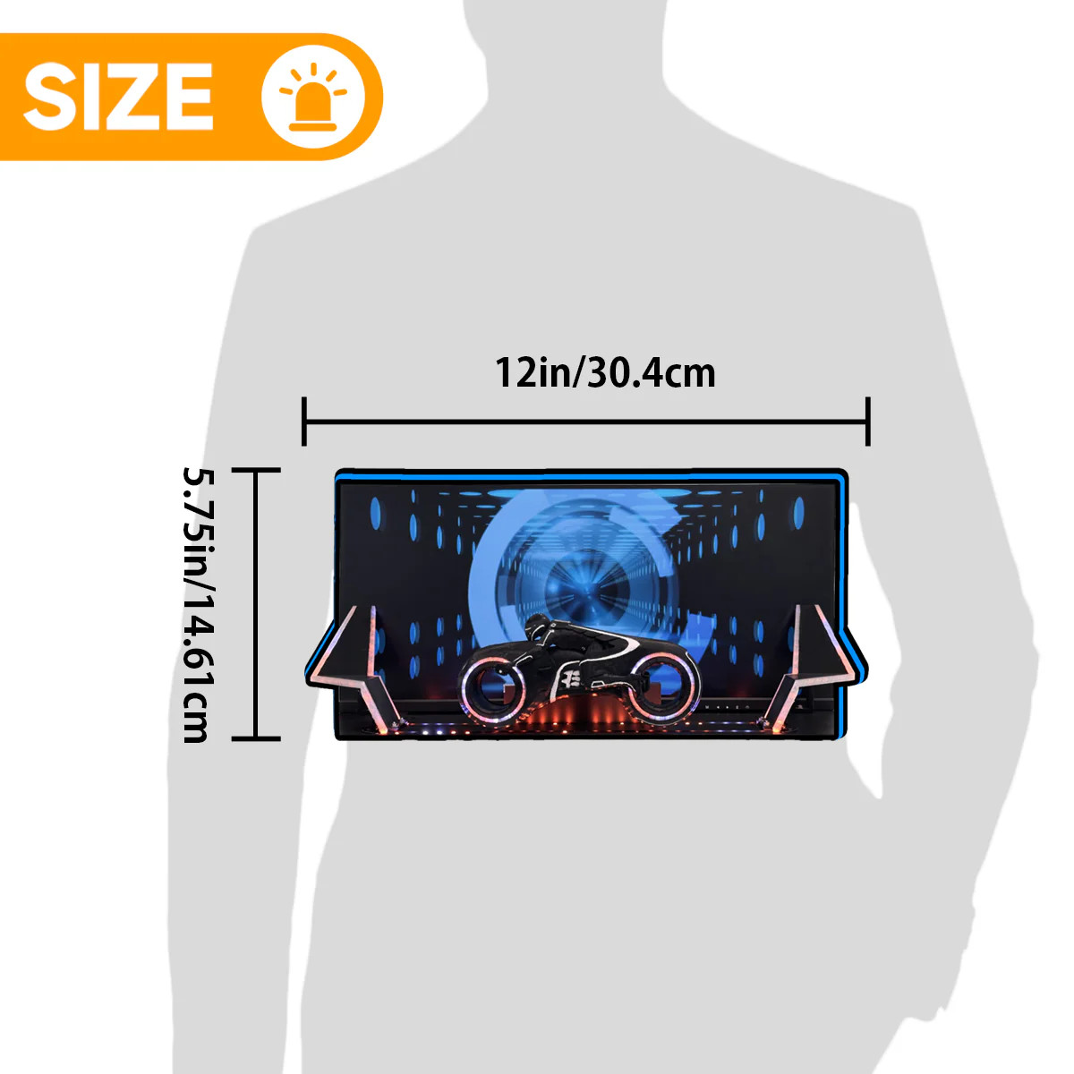 TOPPER 2025 for PIN TRON Legacy Tron Pinball Topper 3D Printed Lightbox