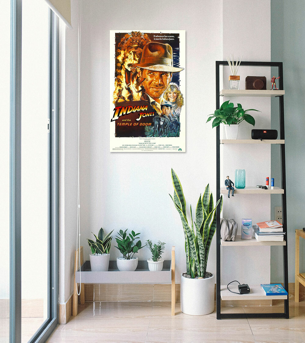 Indiana Jones And The Temple Of Doom – Movie Poster (Regular Style) (27 X 40″)