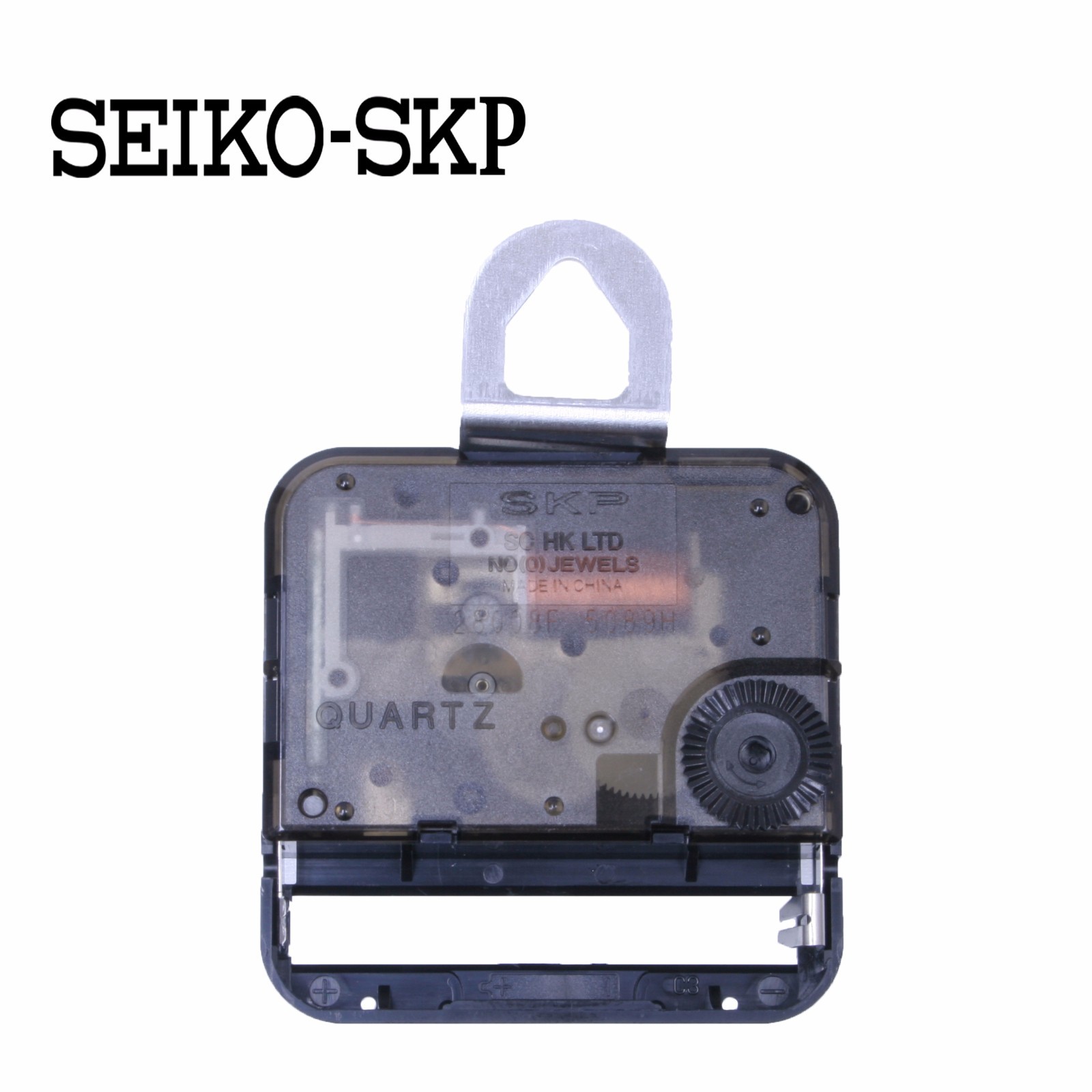 Seiko-SKP Quartz Battery Clock Movements Kit with Hands, 11/16″ Shaft (Set of 6)