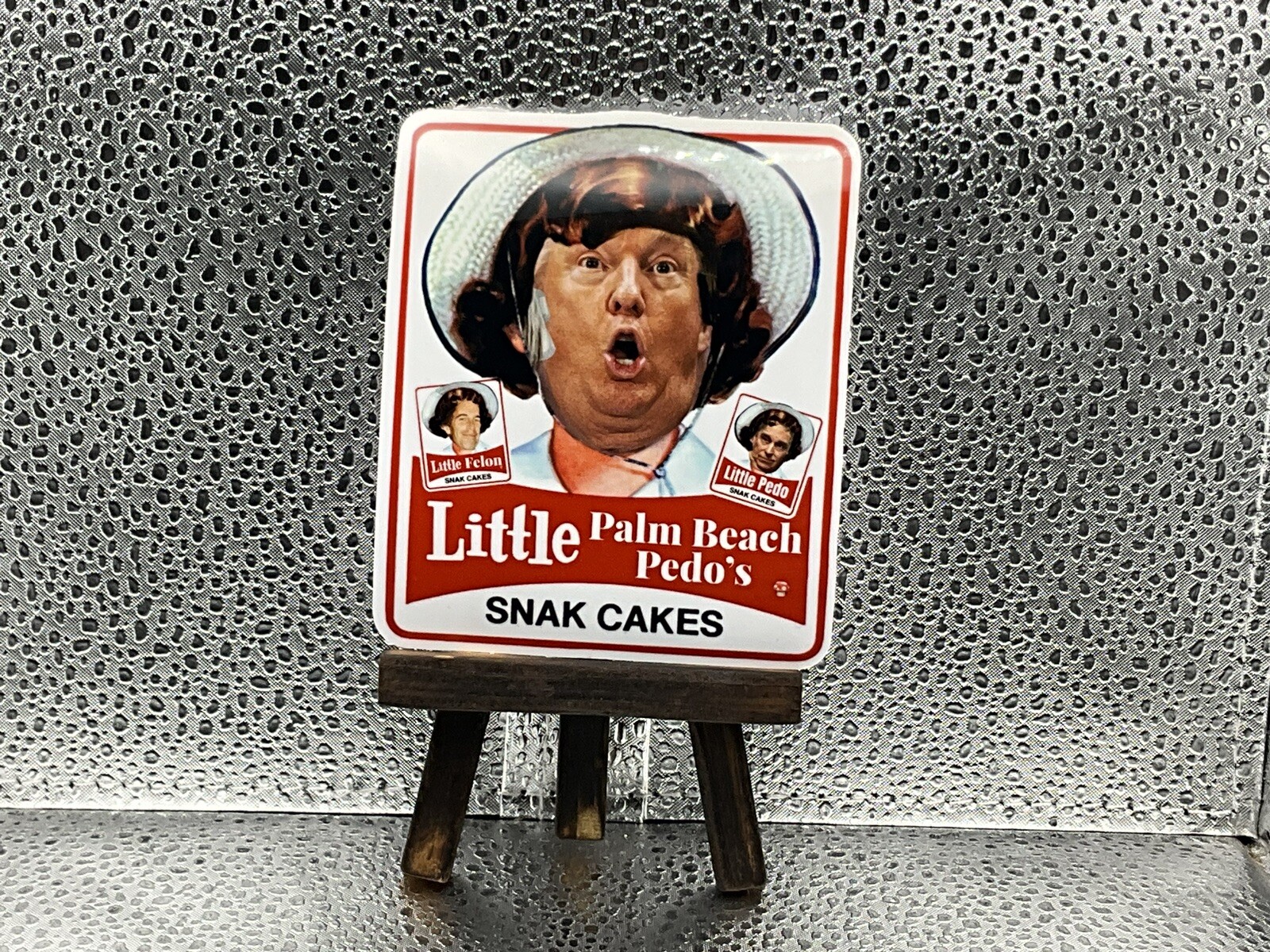 Anti Trump Funny Sticker
