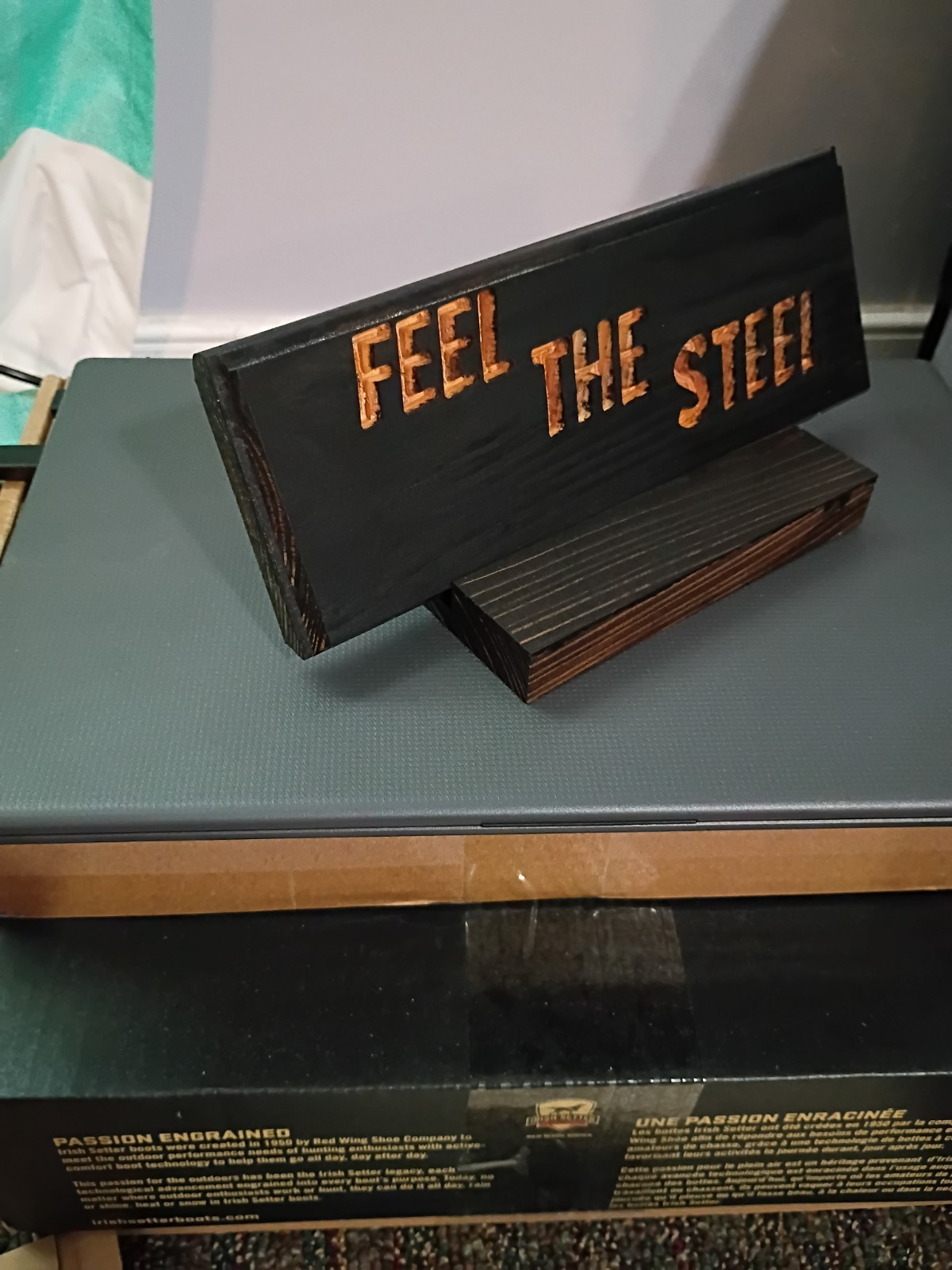 Custom Wood Engraved Handmade Rustic Rectangle Sign for Office or Any Room