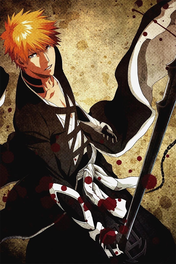 Bleach Kurosaki Ichigo Anime Poster print 11″x17″ inches home wall decor