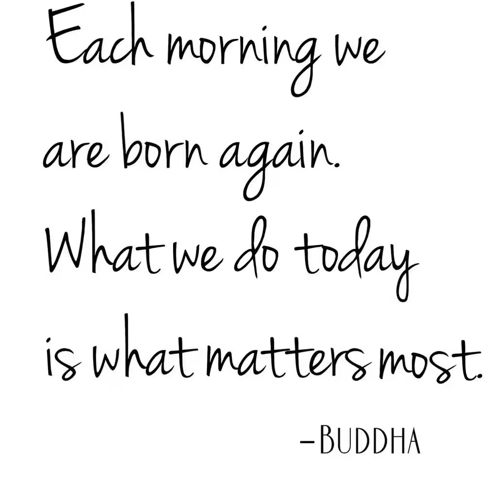Black What Matters Quote Wall Decal
