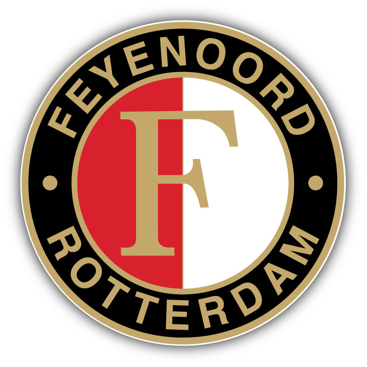 Feyenoord FC Netherlands Soccer Football Car Bumper Sticker Decal 5” x 5”