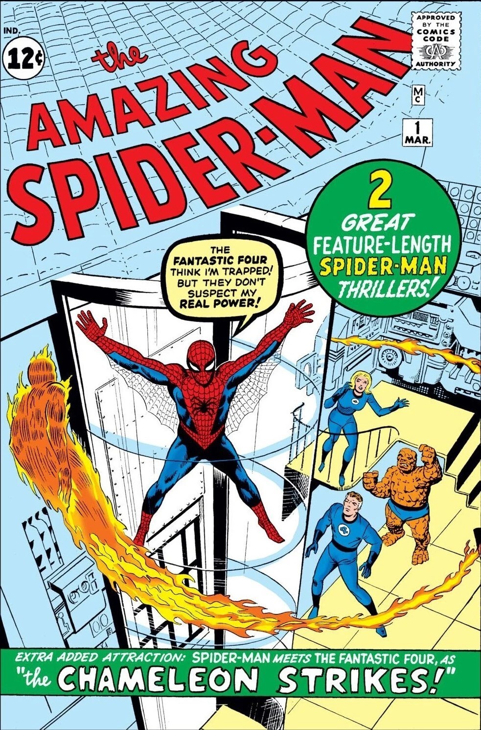 AMAZING SPIDER-MAN #1 COMIC BOOK COVER Poster print 11″x17″ inches