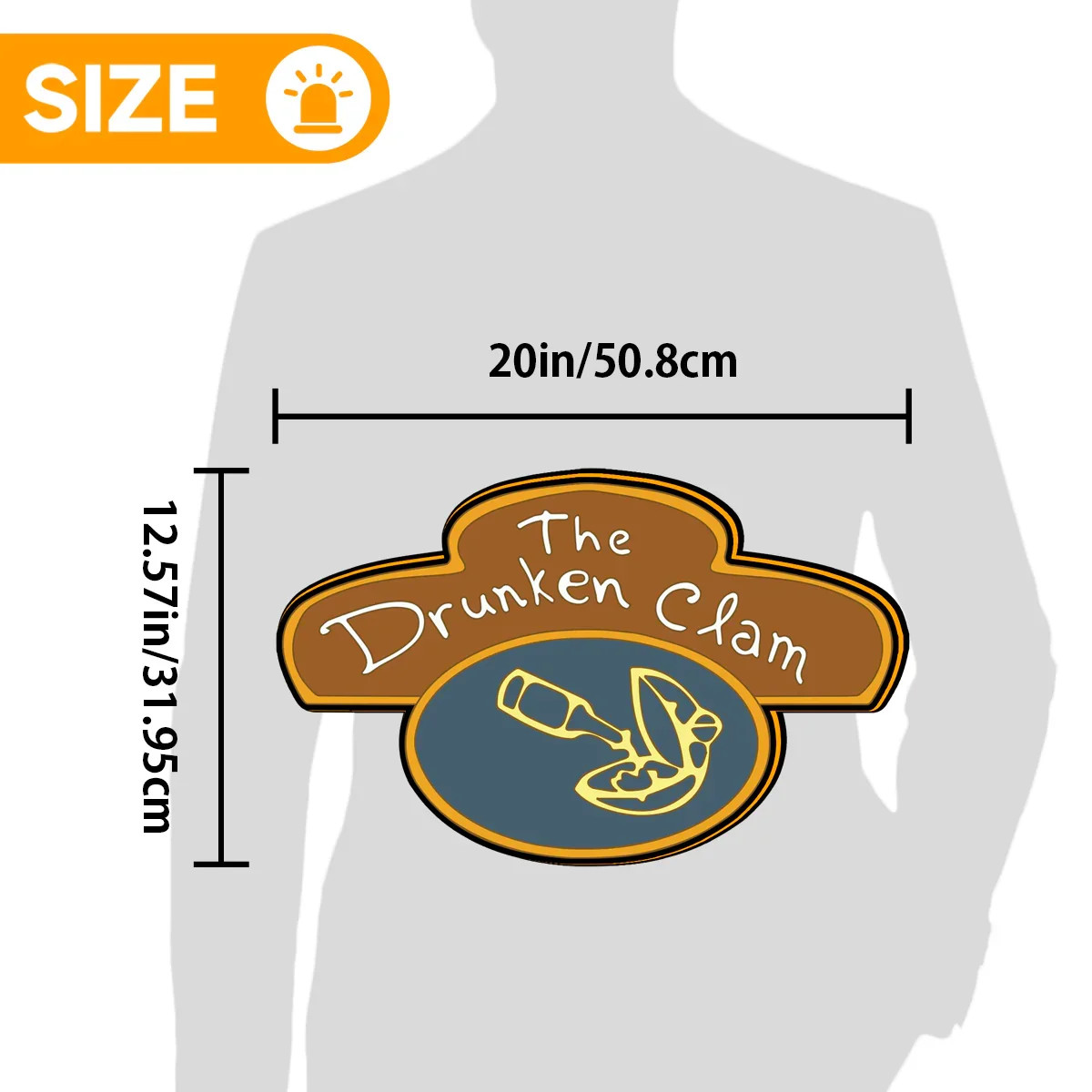 The Drunken Clam Pinball Topper For Pinball Machine 3D Printed Lightbox
