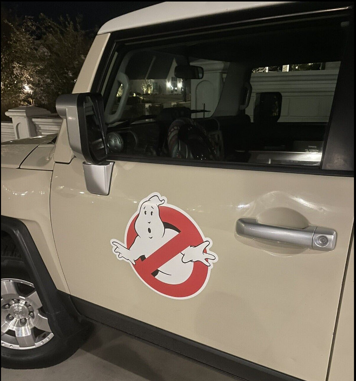 GHOSTBUSTERS LOGO VINYL 3M USA MADE DECAL STICKER TRUCK WINDOW BUMPER WALL CAR
