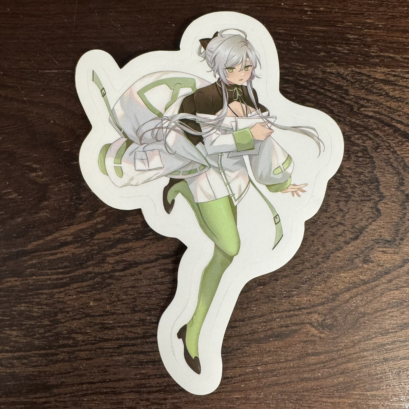 Aka Mana Facts #7 Sticker Playasia Exclusive Video Game Collectible Waifu Promo