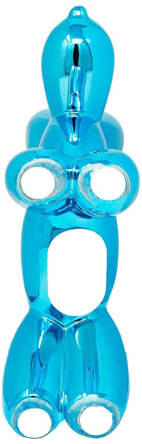 Interior Illusions – 7.5″ Poodle Balloon Animal Bank – Royal Blue