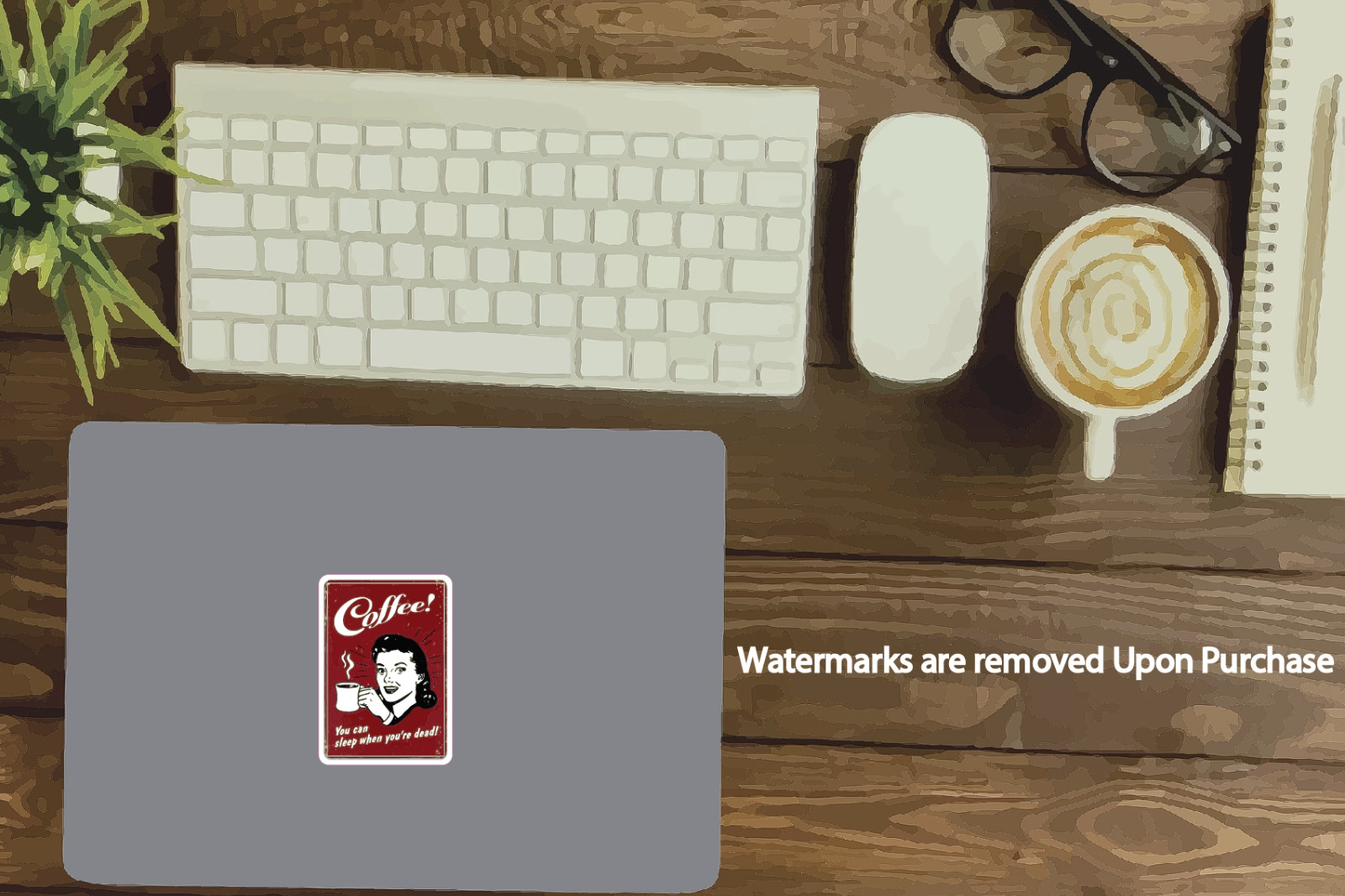 Coffee Sticker Sleep When Dead Waterproof – Buy Any 4 For $1.75 EACH Storewide!