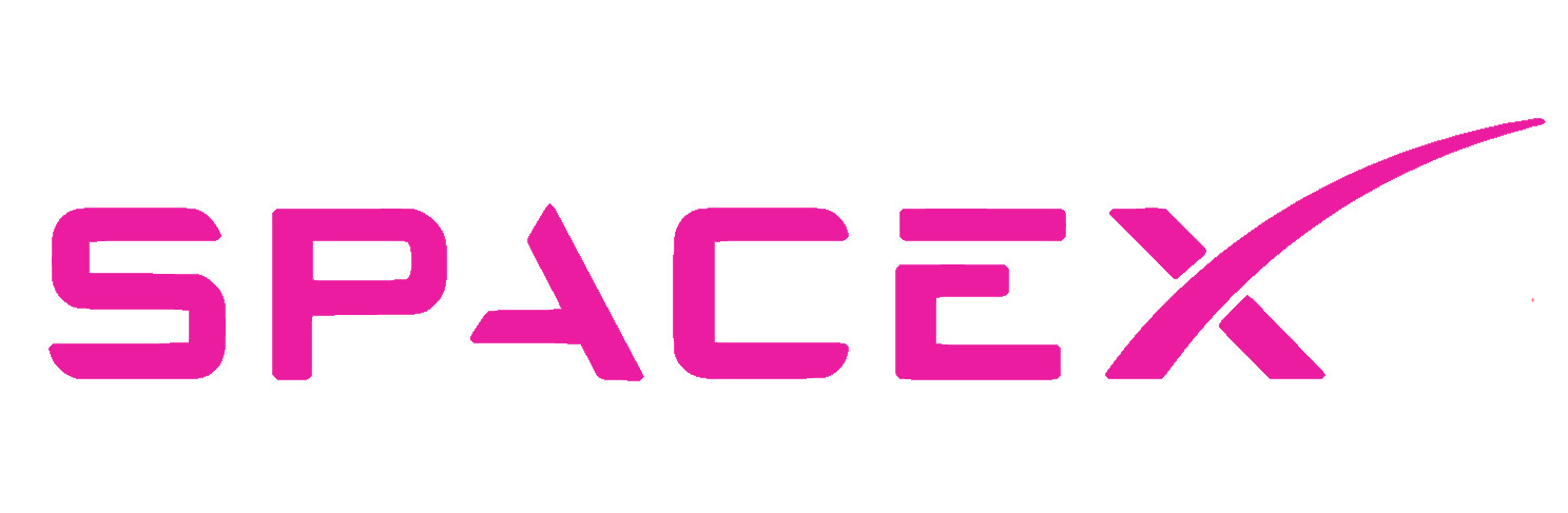 2 X SPACEX (2 Stickers) Decal Stickers for Cars, Windows, Laptops, Wall, Tablet.