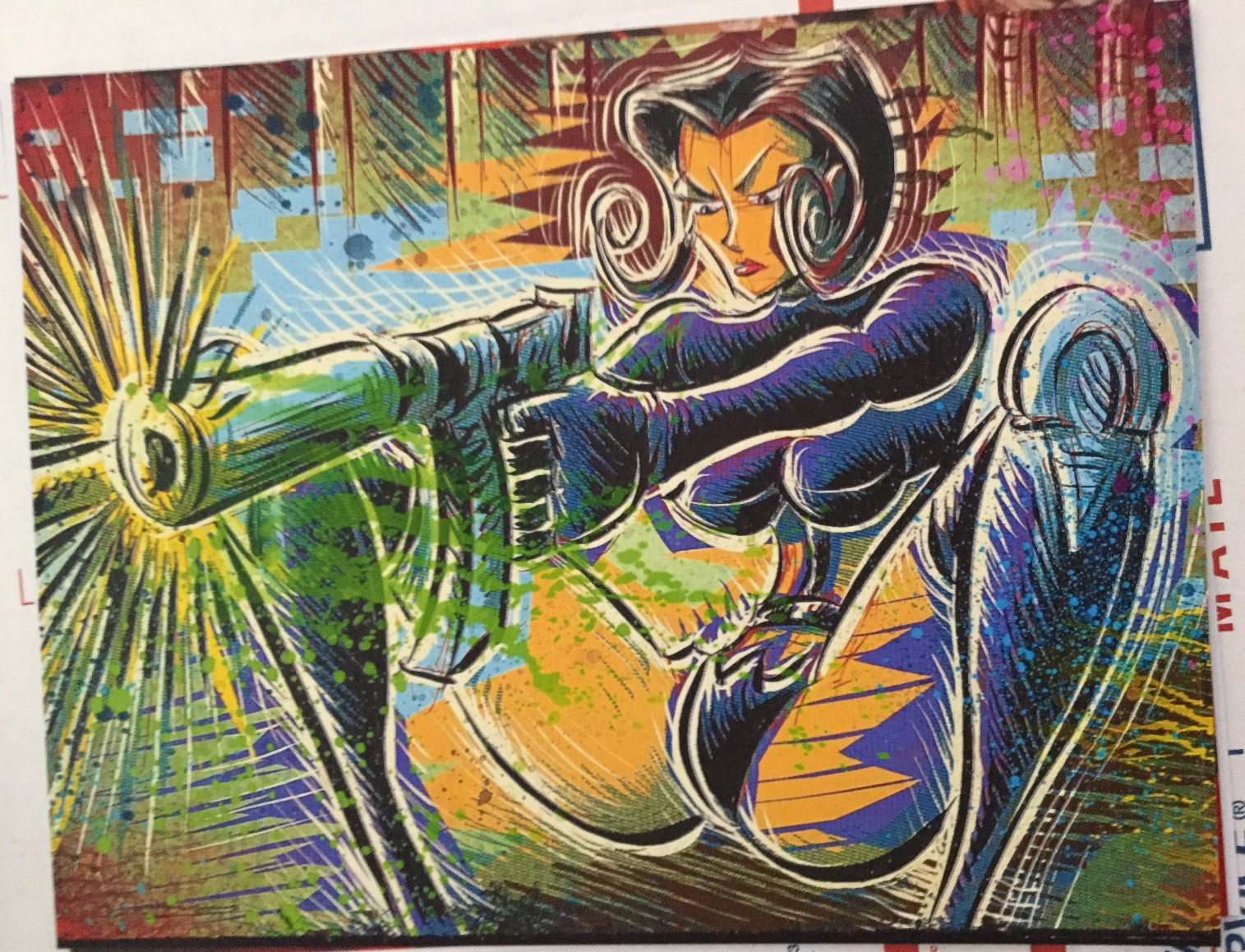 Abstract Wall Art Print 8.5×11 Premium Modern Home Decor (US) Aeon Flux