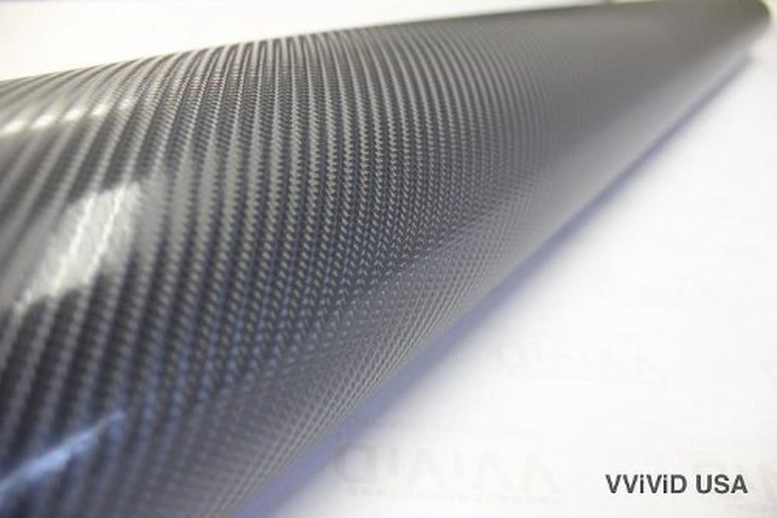 VViViD® Meteorite Dark Grey True R Carbon Fiber Vinyl Wrap Roll with Air Re