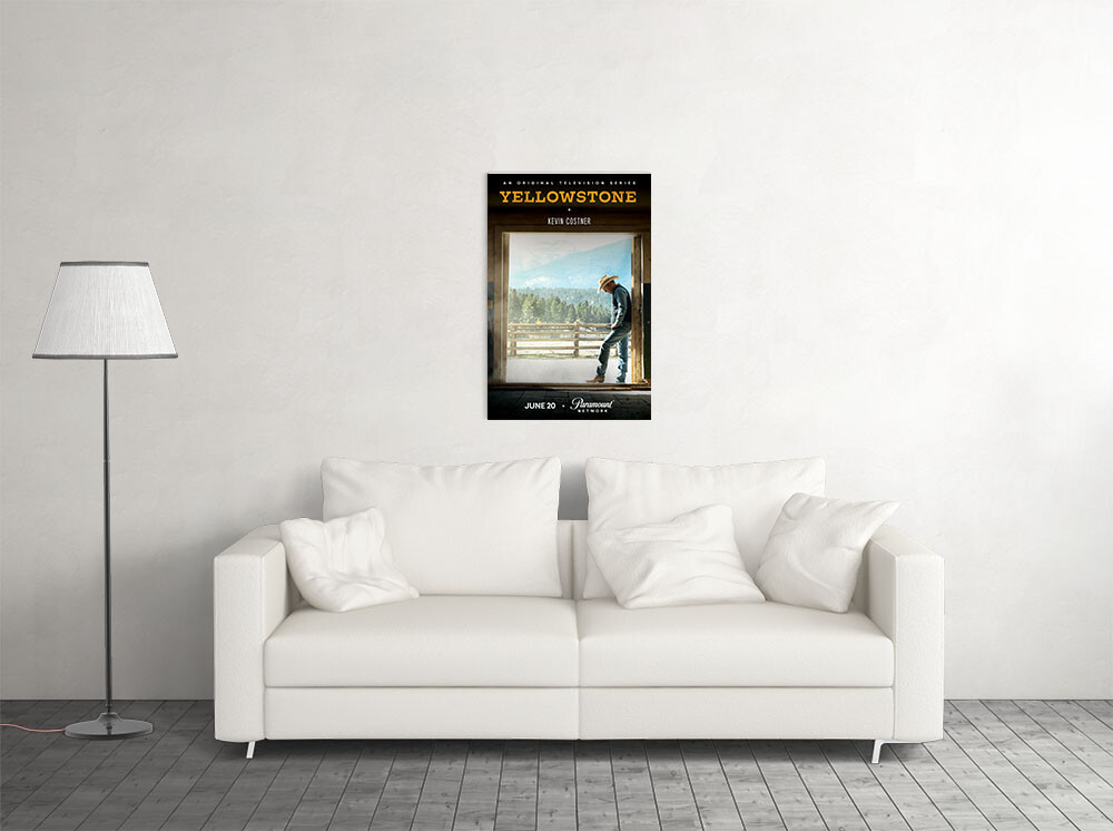 Yellowstone Tv Series Fight Usa Drama Painting Print Wall Art – POSTER 20×30