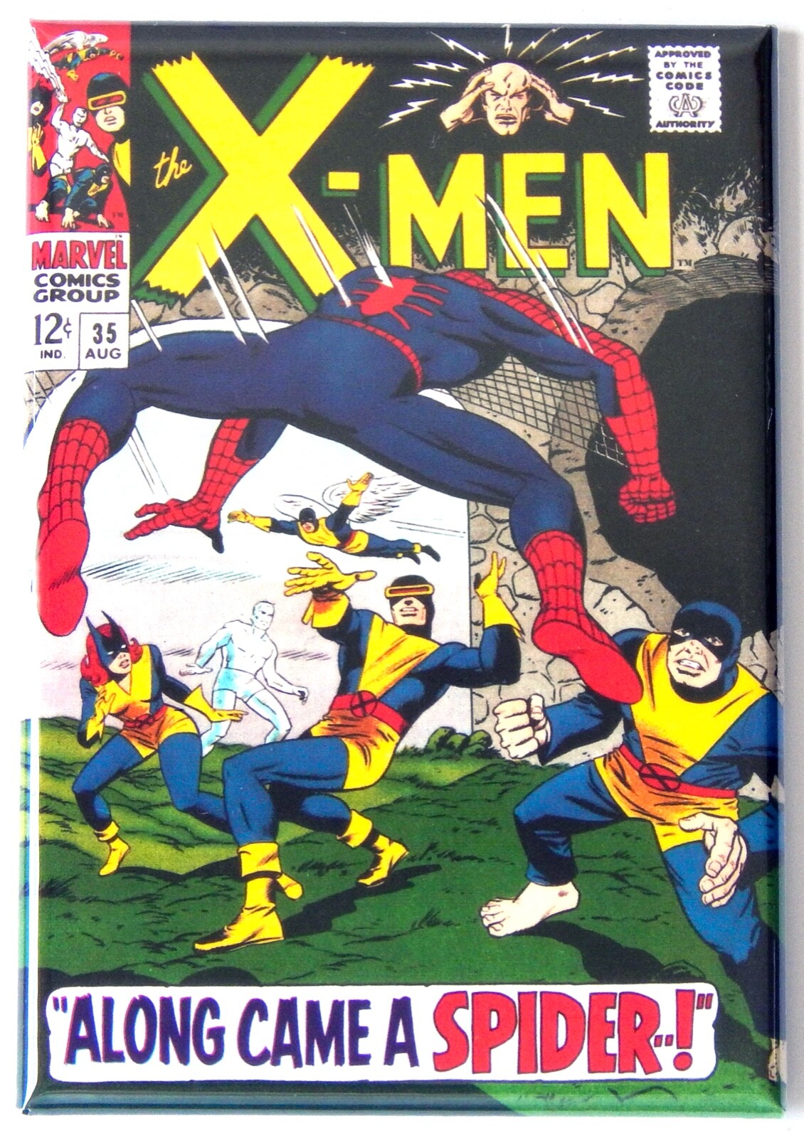 X-Men #35 FRIDGE MAGNET comic book