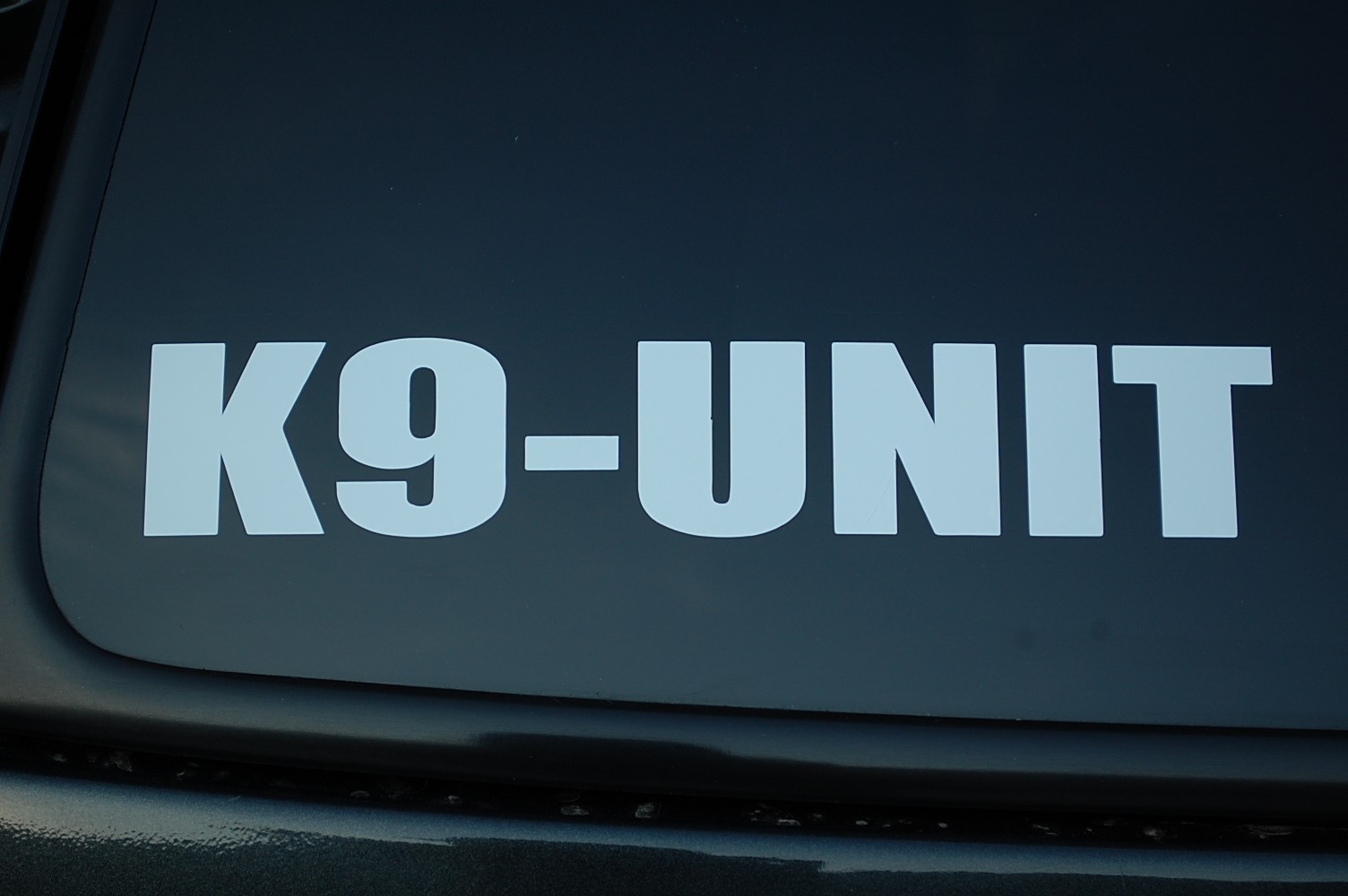 K9 Unit Police Dog Vinyl Sticker Decal K-9 Choose Color!! Law Enforcement (V172)