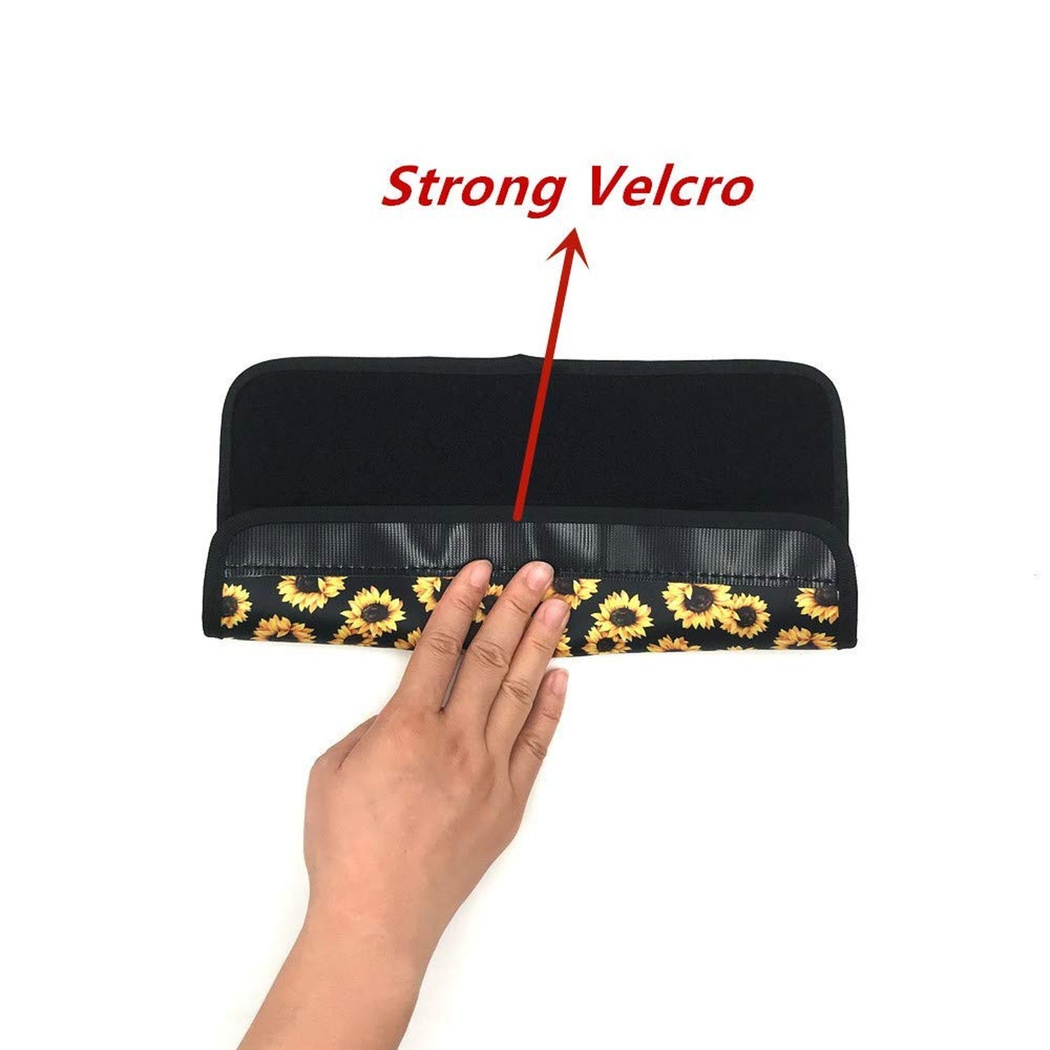 Dreaweet Solid Color Yellow Seat Belt Shoulder Pads Car Accessories for Women…